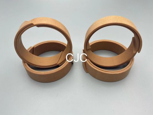La guía de Piston Seal Phenolic del excavador de la orilla de la dureza 90 pela los anillos del desgaste
