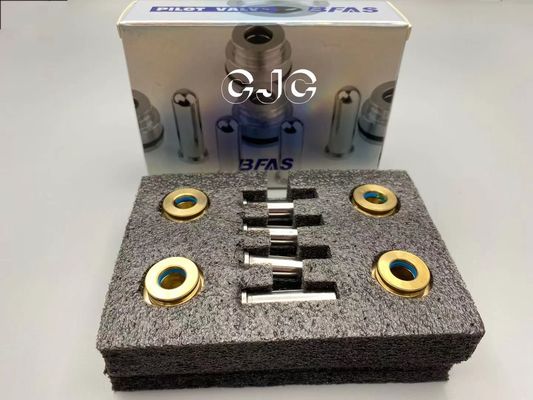 El empujador de la válvula de control de Siver alea el material de acero para el excavador