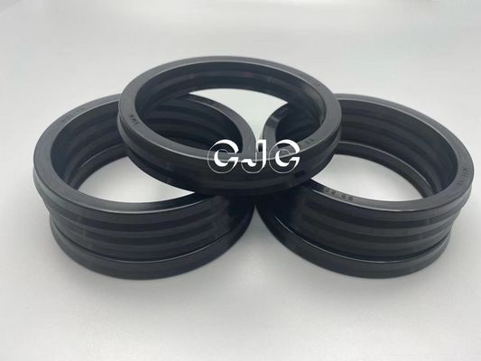 40MPa del equipo 90 - 96 del sello de aceite del cilindro hidráulico de la eficacia alta material del caucho de la orilla