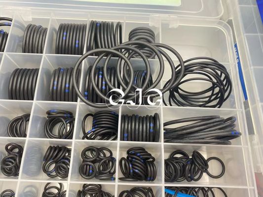 Equipos del sello del cilindro de la elevación hidráulica de la resistencia térmica para el material de goma de Kobelco EPDM