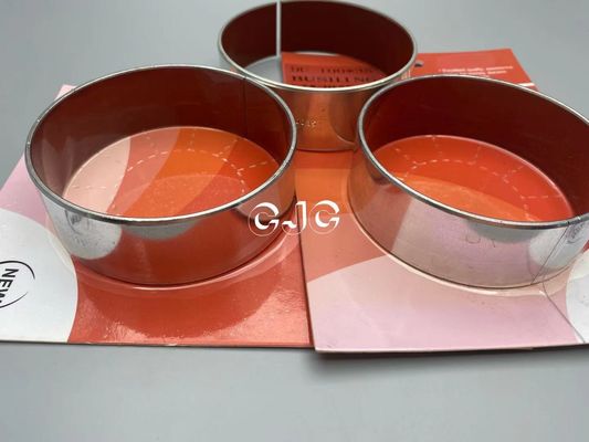 Buje de acero cobreado del cilindro hidráulico con la estabilidad química para el excavador SK100-3