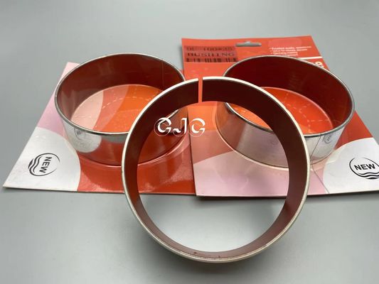 Buje de acero cobreado del cilindro hidráulico con la estabilidad química para el excavador SK100-3