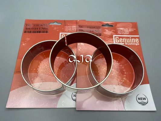 Bujes de acero duros del cobre del grafito, buje de acero del reborde de SK60-3 SK60-5 sin aceite