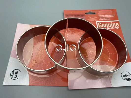 Buje de acero cobreado del cilindro hidráulico con la estabilidad química para el excavador SK100-3