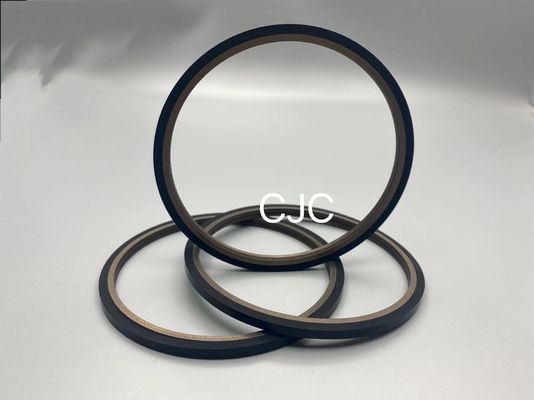 Excavador Hydraulic Bronze Piston Rod Seals Oil Resistance de SPN PTFE