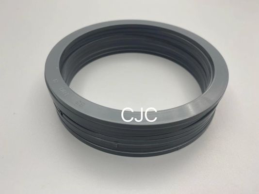 Desgaste BRILLANTE del anillo de respaldo 58*100*3 - de bronce puro resistente de los recambios PTFE llenada